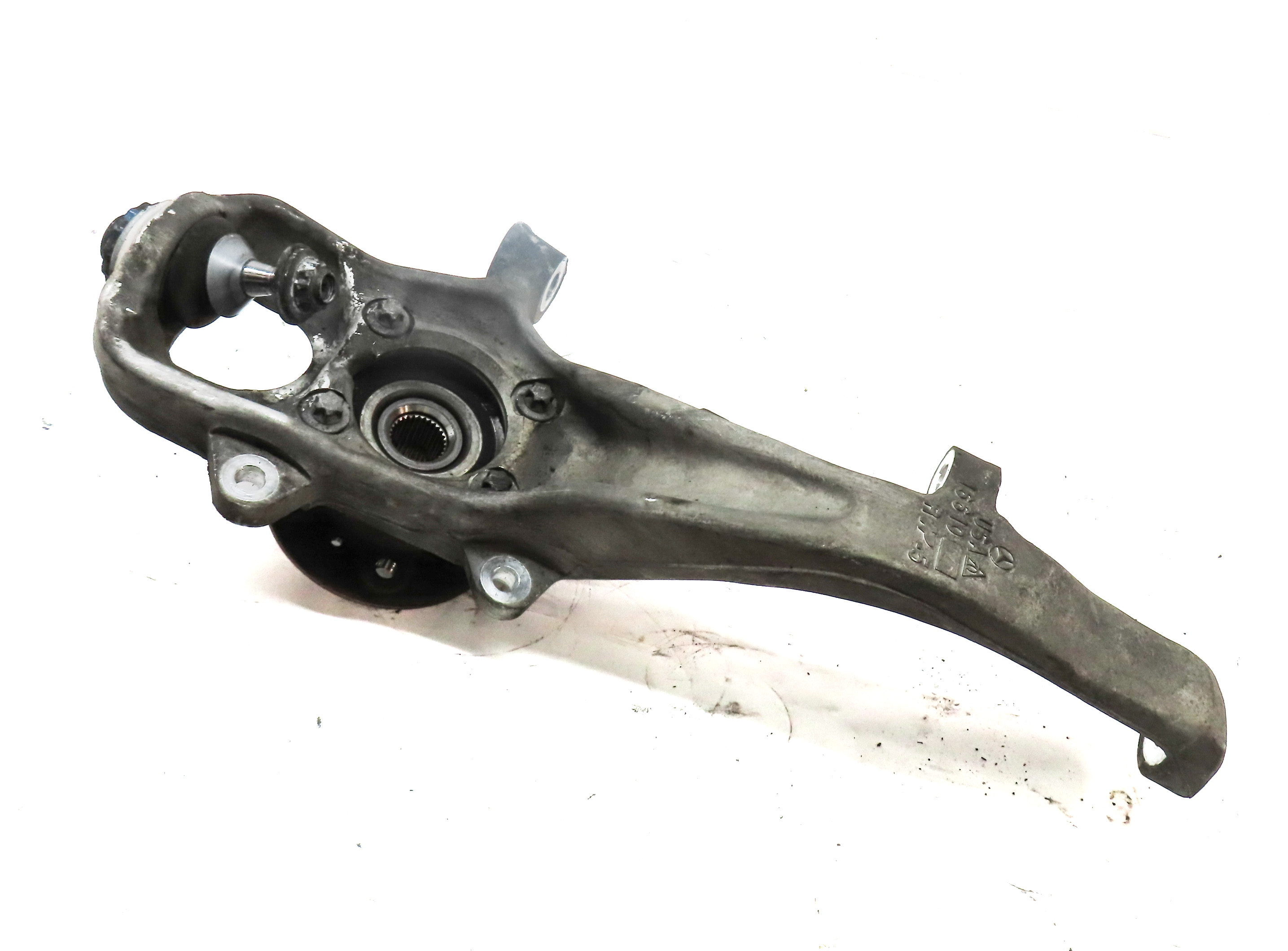 12-19 MERCEDES GL350 GL550 ML350 ML550 (W166 X166) RIGHT FRONT SPINDLE KNUCKLE — exact item pictured